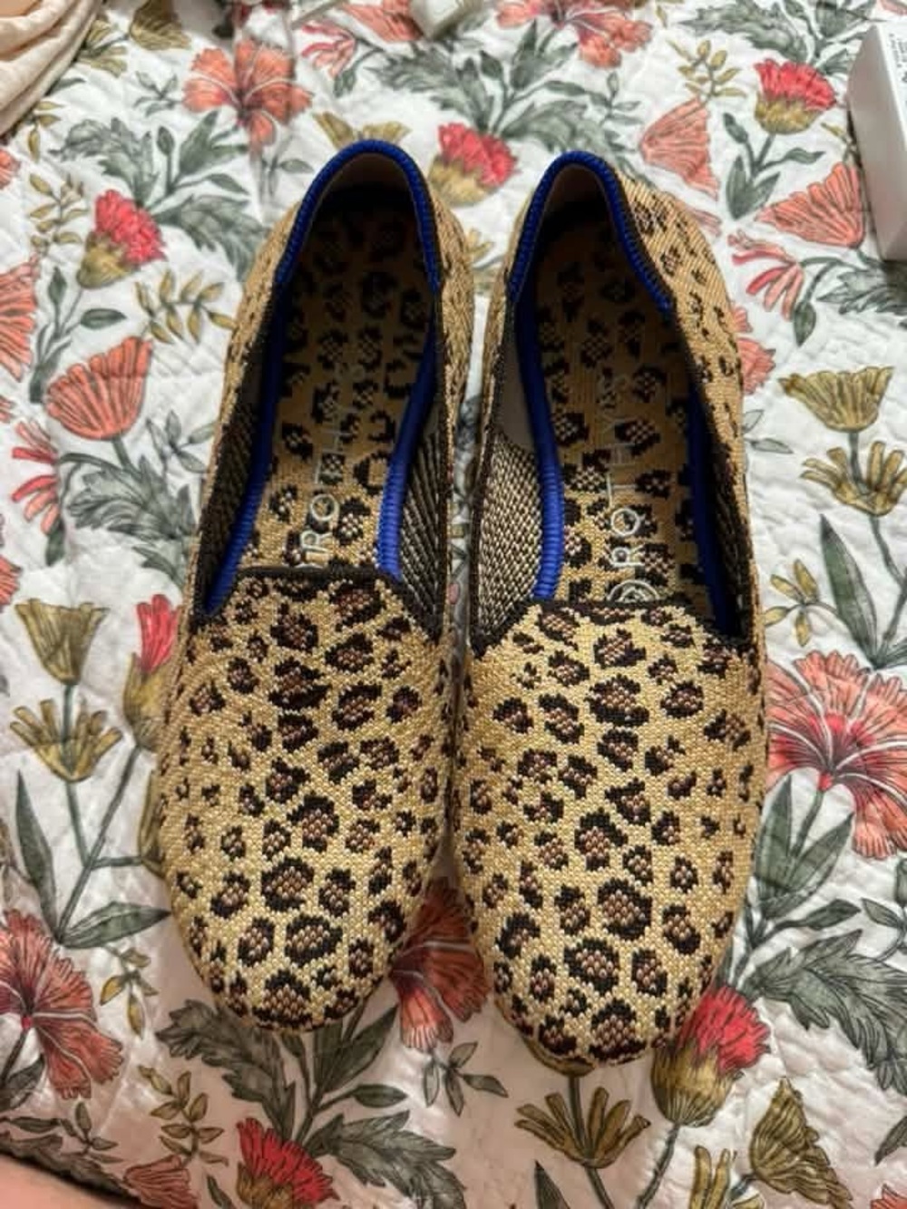 Rothy’s loafers Leopard Print